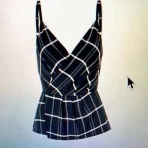 Cabi Check Crossover cami size 10